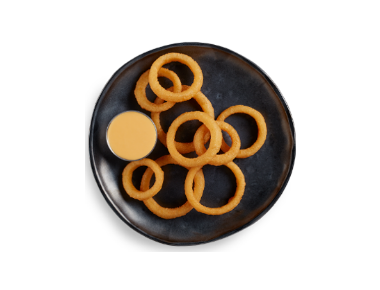 Moores 3/8" Battered Onion Rings 2.5lbs